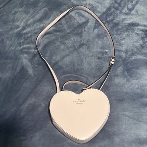 Pink Kate spade heart purse